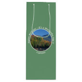 Whiteface Mountain, Adirondack Herfst Feest Items Wijn Cadeautas (Voorkant)