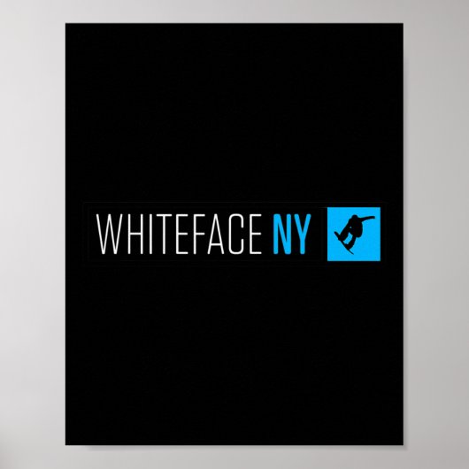 Whiteface Mountain By Snowboard Box Type Poster (Voorkant)