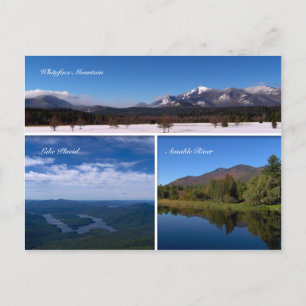 Whiteface Mountain-Lake Placid-Briefkaart Briefkaart