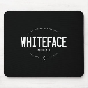 Whiteface Mountain New York Grafisch Bedrukt Vinta Muismat