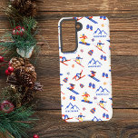Whiteface Mountain New York Ski Snowboard patroon Samsung Galaxy Hoesje<br><div class="desc">Een grappig winterskipatroon voor het skigebied Whiteface Mountain in de staat New York in de Adirondacks,  Verenigde Staten,  Noord-Amerika. Perfect cadeau-idee voor wintersportliefhebbers: ski,  snowboard,  freestyle,  skisprong,  langlaufen.</div>