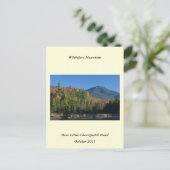 Whiteface Mountain over Little Cherrypatch Pond Briefkaart (Staand voorkant)