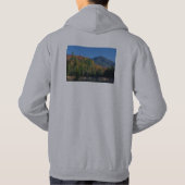 Whiteface Mountain over Little Cherrypatch Pond Hoodie (Achterkant)