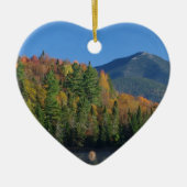 Whiteface Mountain over Little Cherrypatch Pond Keramisch Ornament (Voorkant)