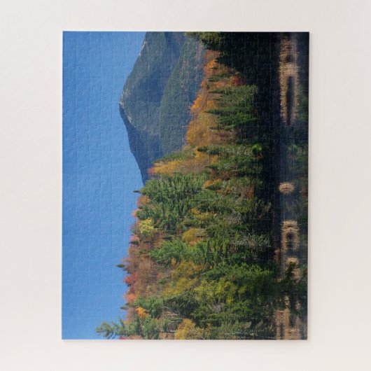 Whiteface Mountain over Little Cherrypatch Pond Legpuzzel (Verticaal)