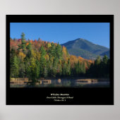 Whiteface Mountain over Little Cherrypatch Pond Poster (Voorkant)