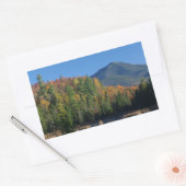 Whiteface Mountain over Little Cherrypatch Pond Rechthoekige Sticker (Envelop)