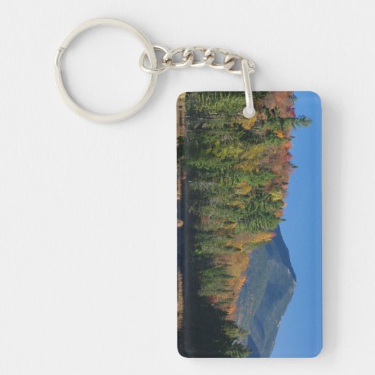 Whiteface Mountain over Little Cherrypatch Pond Sleutelhanger (Voorkant)