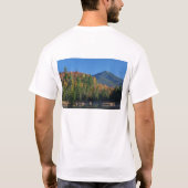 Whiteface Mountain over Little Cherrypatch Pond T-shirt (Achterkant)