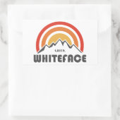Whiteface Mountain Rechthoekige Sticker (Tas)