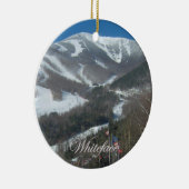 Whiteface Mountain Round Ornament (Rechts)