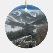 Whiteface Mountain Round Ornament (Achterkant)