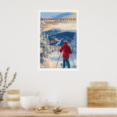 Whiteface Mountain Ski Print 1 (Keuken)