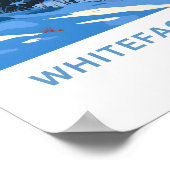 Whiteface Mountains New York Travel Print (Hoek)