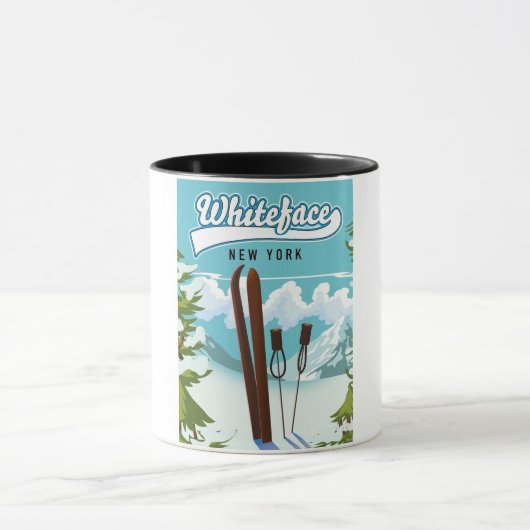 Whiteface - New York naar ski Mok (Midden)