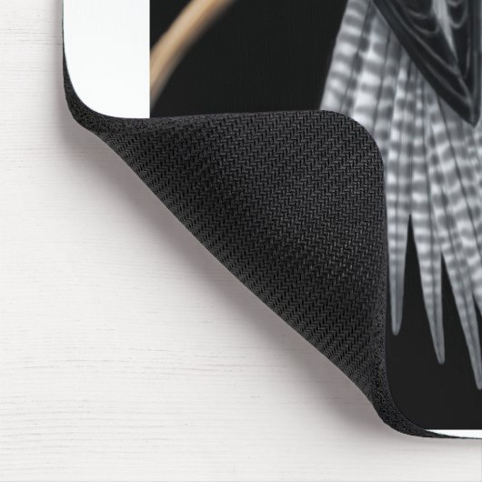 Whitefaced Pearl Cockatiel Mousepad Muismat (Hoek)