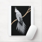 Whitefaced Pearl Cockatiel Mousepad Muismat (Met muis)