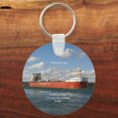 Whitefish Bay-sleutelketen Sleutelhanger (Voorkant)