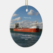 Whitefish Bay-versiering Keramisch Ornament (Rechts)