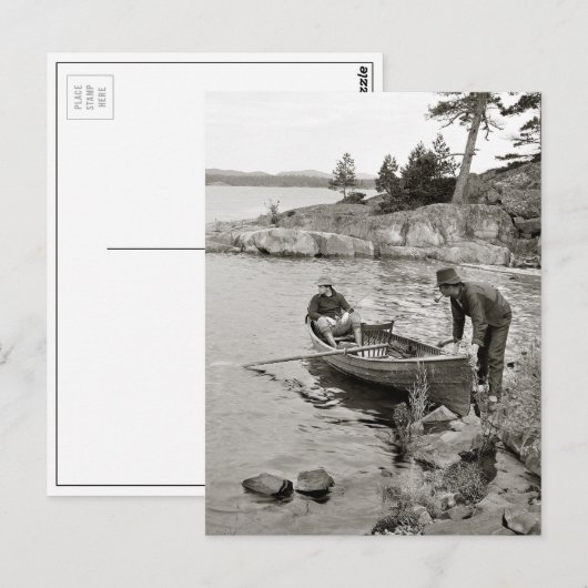 Whitefish Bay Vist Trip, 1906 Briefkaart (Voorkant / Achterkant)