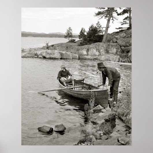 Whitefish Bay Vist Trip, 1906.  foto Poster (Voorkant)