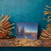 Whitefish, Montana Fotoplaat (Zijkant)