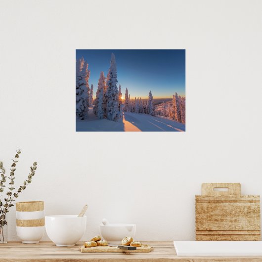 Whitefish, Montana Poster (Keuken)