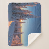 Whitefish, Montana Sherpa Deken (Voorkant)