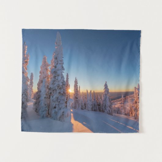 Whitefish, Montana Wandkleed (Voorkant (horizontaal))