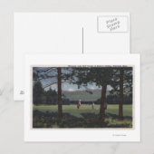 Whitefish, Montana - Whitefish Lake Golf Course Briefkaart (Voorkant / Achterkant)