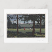 Whitefish, Montana - Whitefish Lake Golf Course Briefkaart (Voorkant)