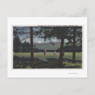 Whitefish, Montana - Whitefish Lake Golf Course Briefkaart
