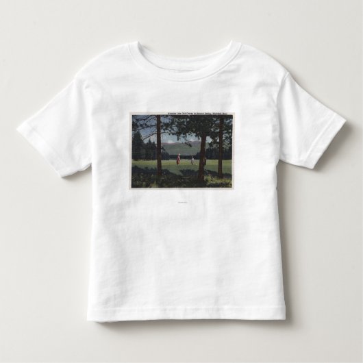 Whitefish, Montana - Whitefish Lake Golf Course Kinder Shirts (Voorkant)