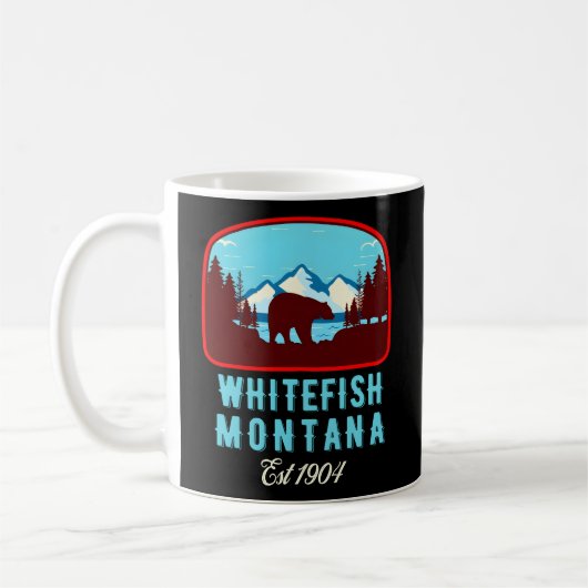 Whitefish Montana Wild Beer Mountain Koffiemok (Links)