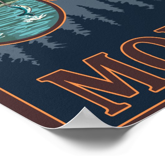 Whitefish, MontanaScene Travel Poster (Hoek)