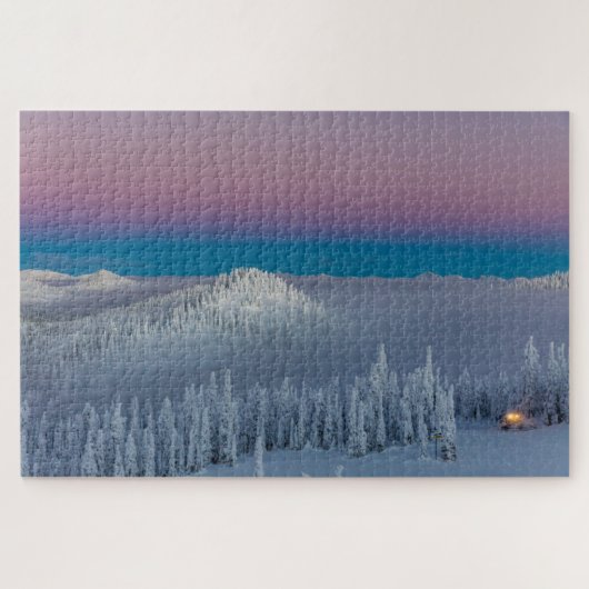 Whitefish Mountain Resort in Whitefish, Montana Legpuzzel (Horizontaal)