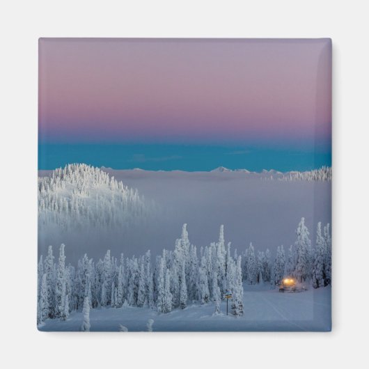 Whitefish Mountain Resort in Whitefish, Montana Magneet (Voorkant)