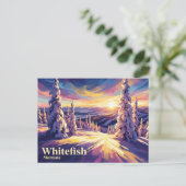 Whitefish Mountain Resort VS Briefkaart (Staand voorkant)