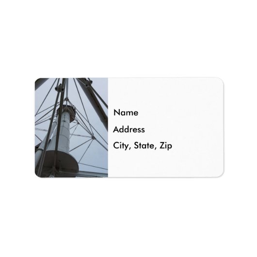 Whitefish Point Address Label (Voorkant)