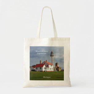 Whitefish Point Lighthouse canvas tas