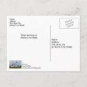 Whitefish Point Lighthouse denking Briefkaart (Achterkant)