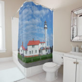 Whitefish Point Lighthouse douchegordijn (In situ)