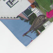 Whitefish Point Lighthouse fleece blanket (Hoek)