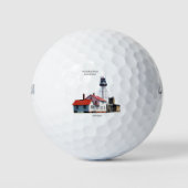 Whitefish Point Lighthouse golfbal Golfballen (Voorkant)