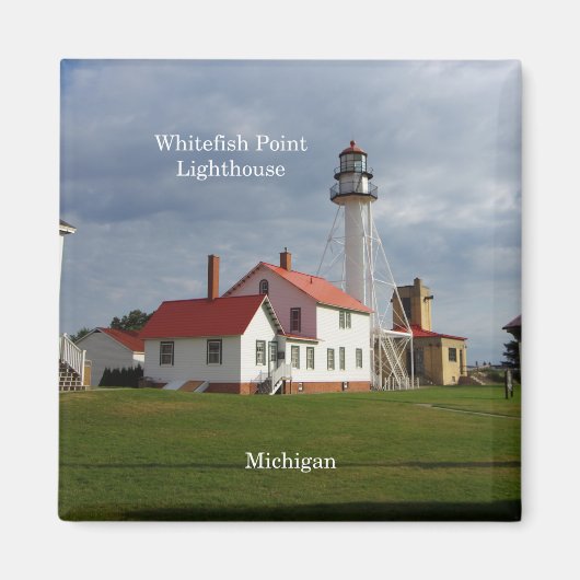 Whitefish Point Lighthouse magnet (Voorkant)