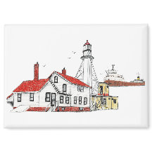Whitefish Point Lighthouse met Edmund Fitzgerald