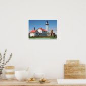 Whitefish Point Lighthouse - Michigan Poster (Keuken)