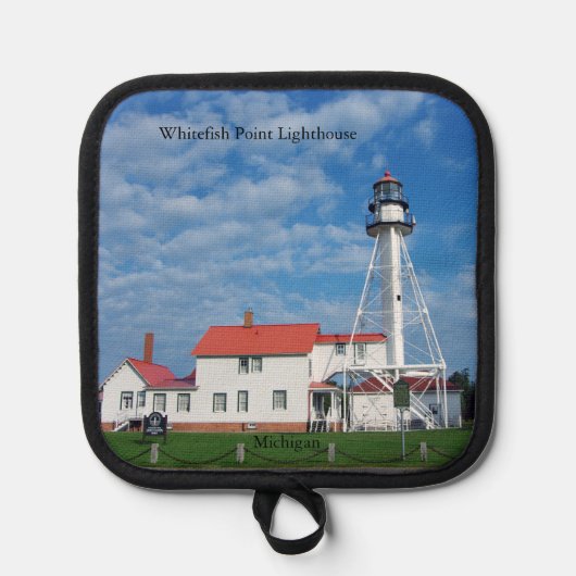 Whitefish Point Lighthouse pot houder (Voorkant)