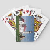 Whitefish Point Lighthouse-speelkaarten Pokerkaarten (Achterkant)