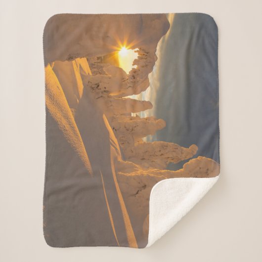 Whitefish Range | Whitefish, Montana Sherpa Deken (Voorkant)